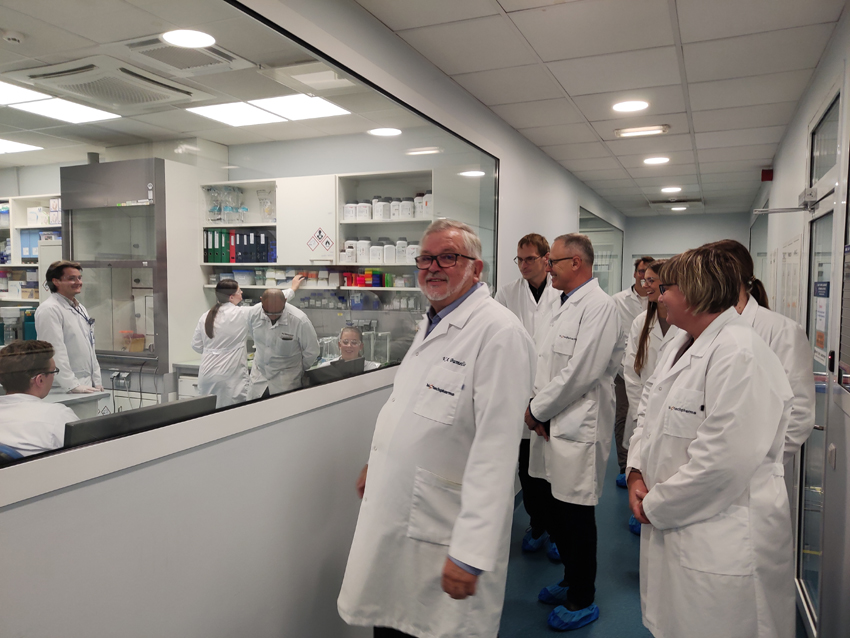 KU mokslininkų vizitas į „Northway Biotech” laboratorijas