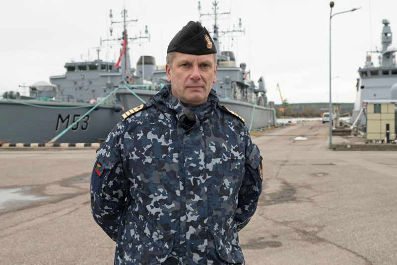 VADAS. KJP vadas jūrų kapitonas Giedrius Premeneckas: „Atliekame kabelio “NordBalt„ monitoringą. Stebime laivus su užsienio valstybių vėliavomis, o ypač su vienos valstybės vėliava.“