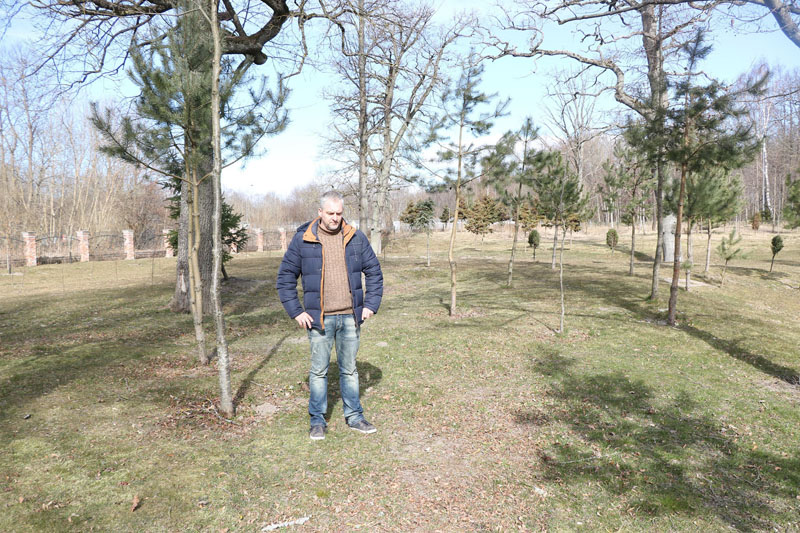    LOKALIZACIJA. Be pėdsakų dingęs Luizės paminklas su akmenimis stovėjo šioje vietoje. Čia augo ir garsusis Prūsijos karalienės ąžuolas. Deniso NIKITENKOS nuotr.