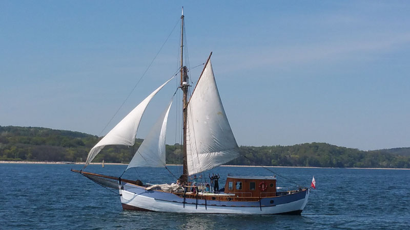 ŽVEJYBINIS. Vienas seniausių tokio tipo žvejybinių laivų Lenkijoje - „Baltic Star“ (Gdanskas). 