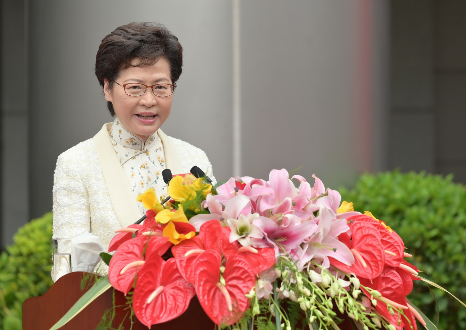 Honkongo lyderė Carrie Lam