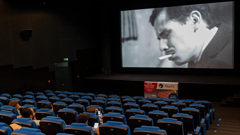 Filmo „Garšva“ akimirka.