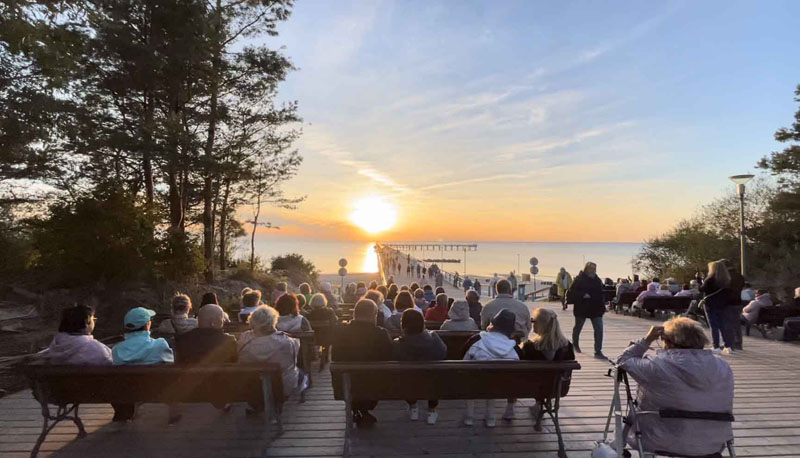 MASIŠKUMAS. Palanga vadinama vasaros sostine. Čia žmonių srautai būna milžiniški, o Palangos tiltas turistus traukia visais metų laikais. Pauliaus MATULEVIČIAUS nuotr.