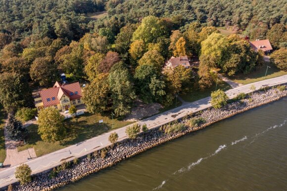 Kuršių nerijos nacionalinio parko pastatai Smiltynėje