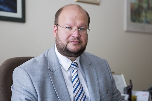 Vilniaus miesto Psichikos sveikatos centro direktorius Martynas Marcinkevičius. Vilniaus miesto Psichikos sveikatos centro archyvo nuotr.