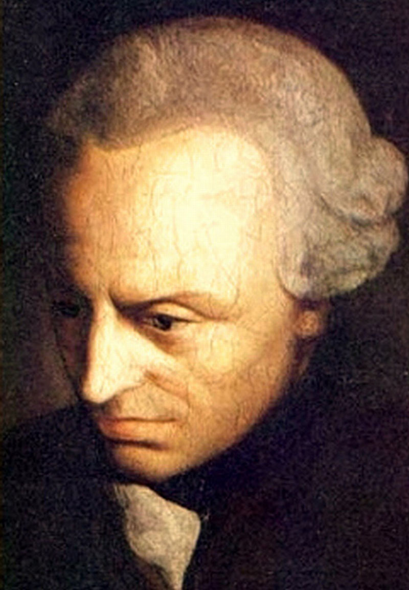 Filosofas Imanuelis Kantas gyvenime buvo labai tvirtos valios žmogus.