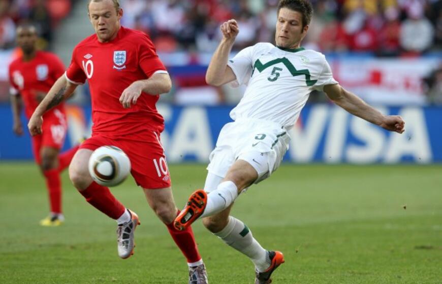 PAR 2010: Anglijos futbolininkai nugalėjo slovėnus