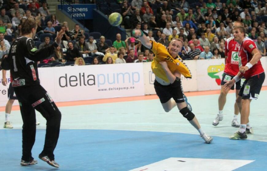 Atrankos varžybos į pasaulio vyrų rankinio čempionatą. Lietuva - Norvegija