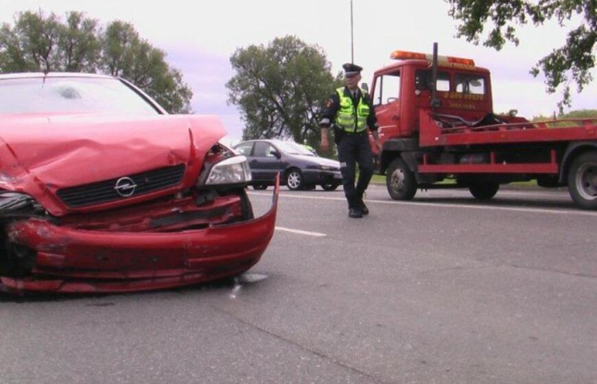 Avarija Minijos gatvėje