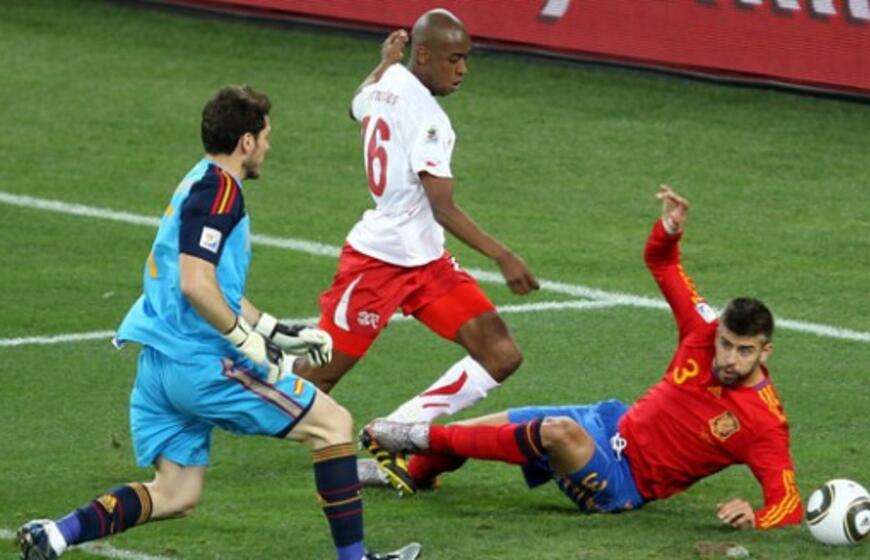 PAR 2010. Čempionato rungtynės Ispanija - Šveicarija