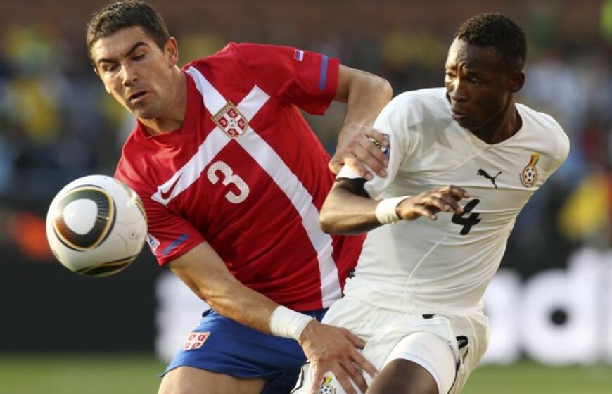 Ganos futbolininkai nugalėjo Serbijos rinktinę