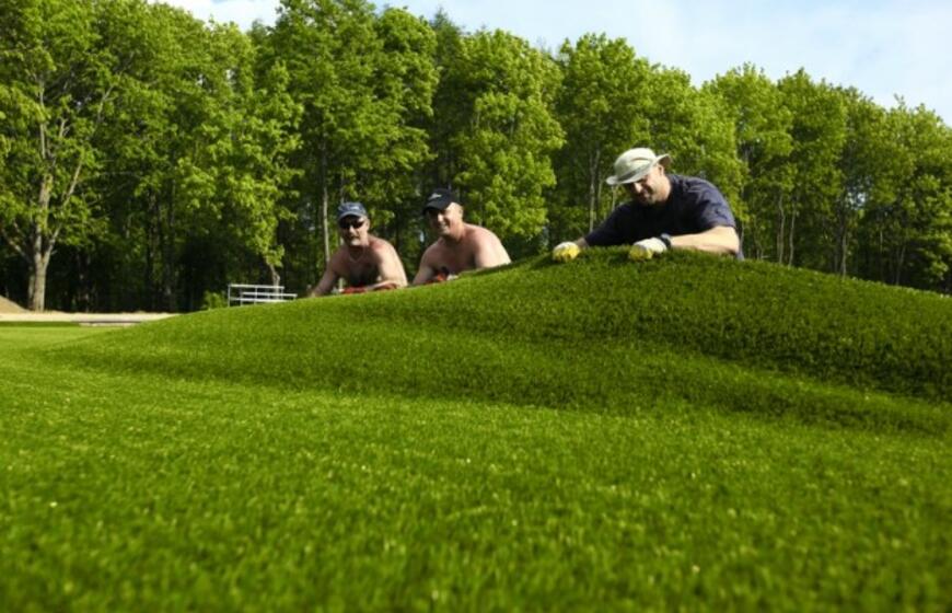 Gargždų "Bangos" stadiono remonto darbai