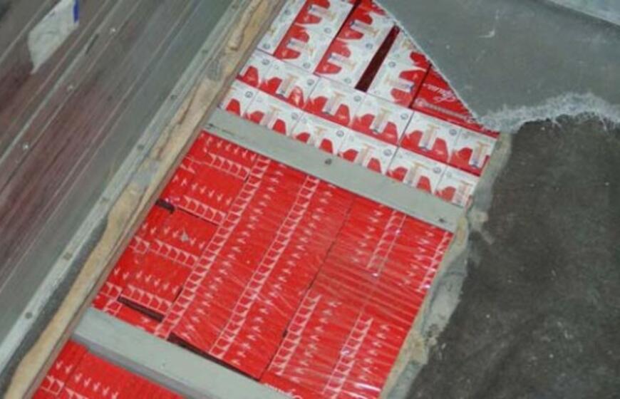 Medininkuose sulaikyta cigarečių kontrabanda