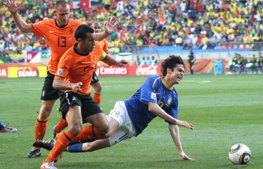 PAR 2010: ketvirtfinalyje - olandų pergalė prieš brazilus