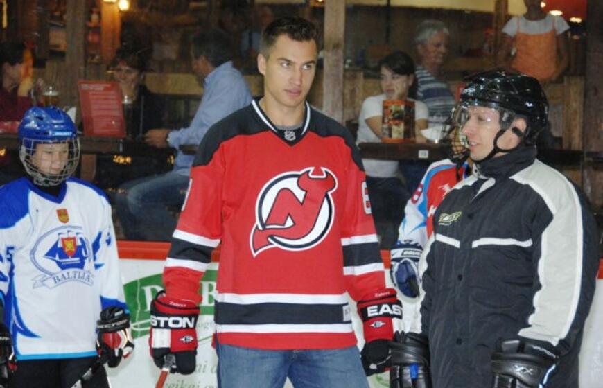 Klaipėdoje vieši ledo ritulininkas Dainius Zubrus