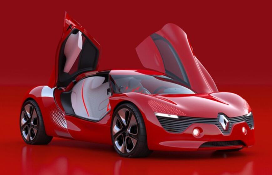 "Renault" pristatys elektra varomą "DeZir" modelį