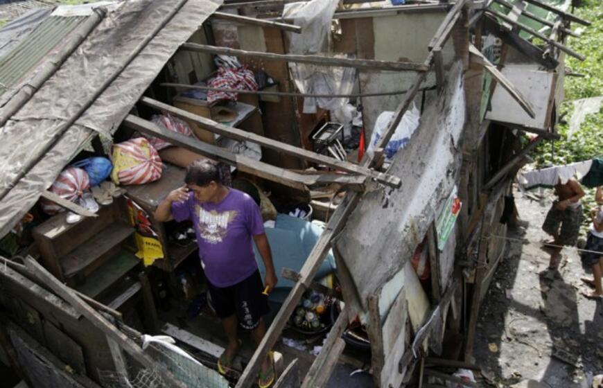 Filipinuose šėlo taifūnas