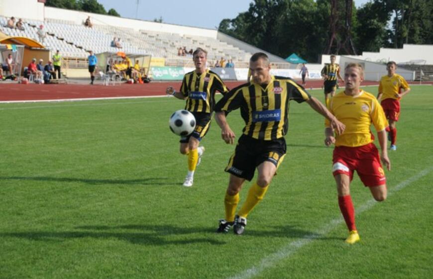 Lietuvos futbolo A lygos rungtynės FC "Klaipėda" - "Šiauliai"