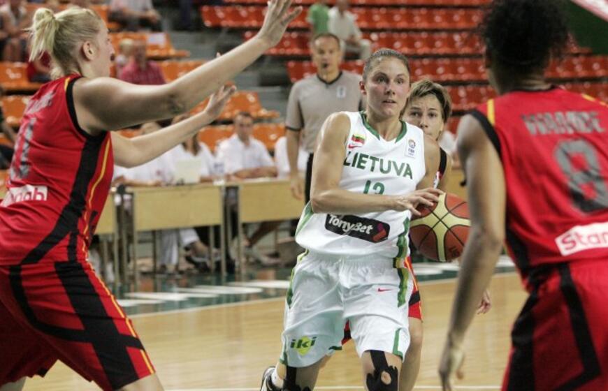 Lietuvos krepšininkės Europos čempionato atrankoje iškovojo pergalę