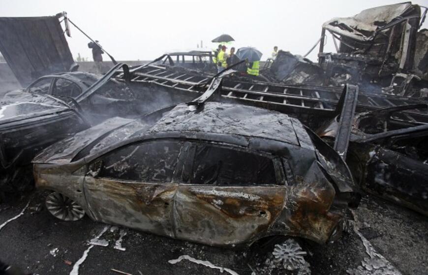 Per masinę avariją Portugalijoje žuvo 5 žmonės, 72 sužeisti