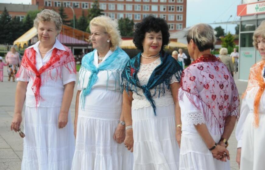 Klaipėdoje surengta Močiutės ir senelio šventė