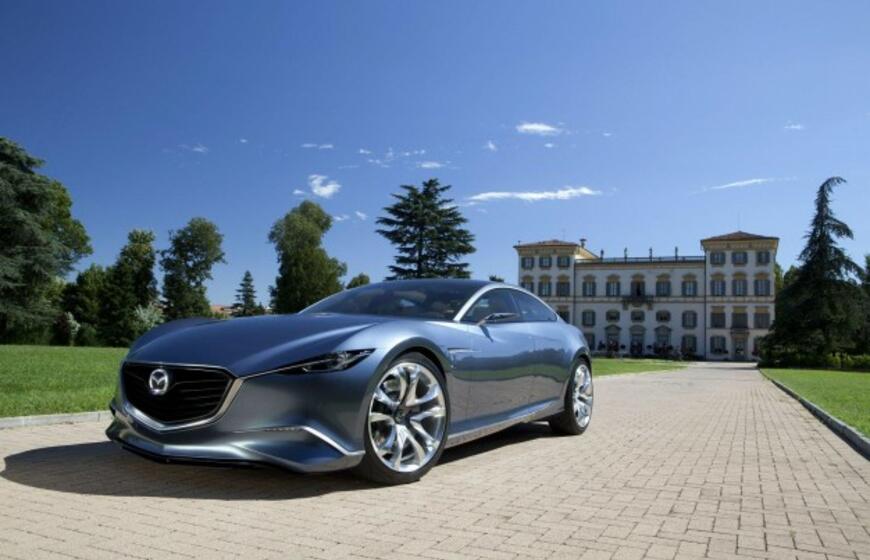 "Mazda" išplatino koncepcinio "Shinari" modelio nuotraukas