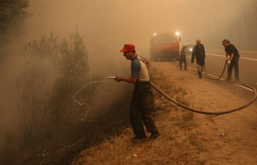 Rusijos miškuose tęsiasi gaisrai, Maskvą toliau gaubia smogas