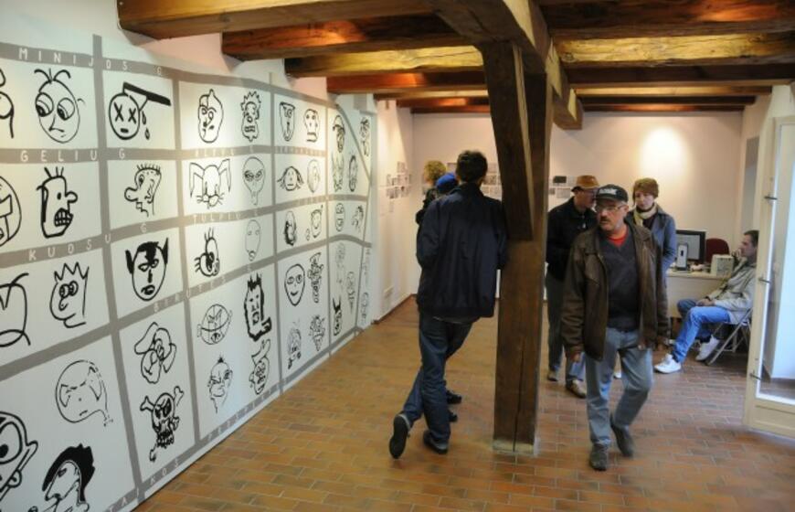 Klaipėdoje surengta jaunų Vengrijos menininkų paroda