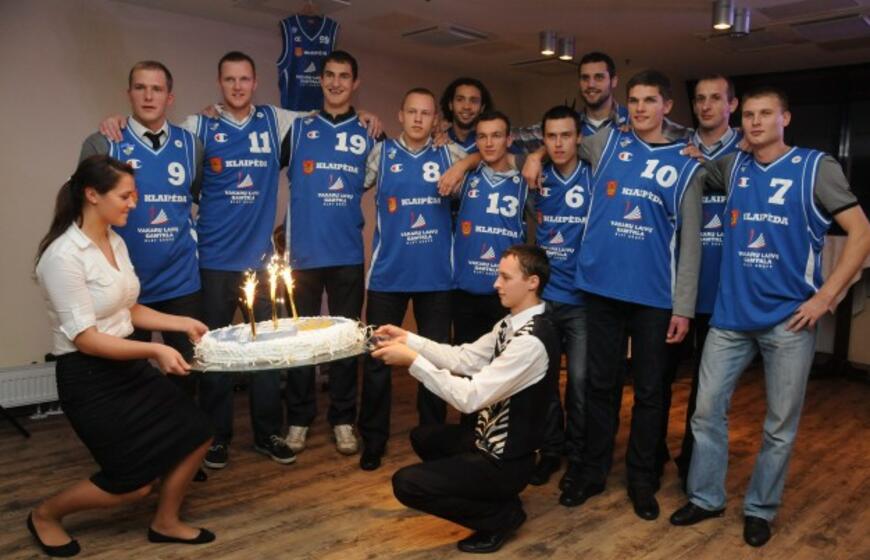 Pristatyta naujo sezono Klaipėdos "Neptūno" komanda