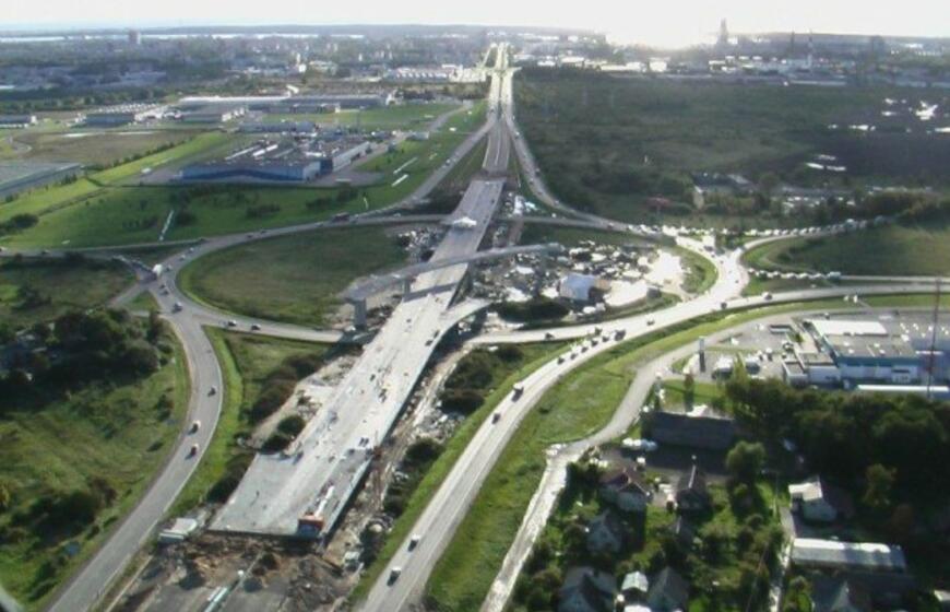 Rekonstruojamas Jakų žiedas: nuotraukos iš oro