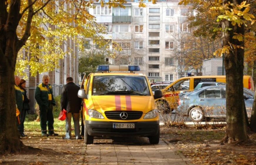 Klaipėdoje vyko avarinės dujų tarnybos mokymai