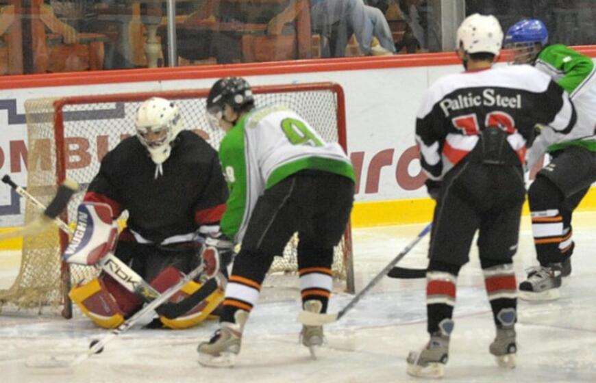 Ledo ritulio varžybos: Klaipėdos "Sadvita" - Gargždų "Ledžinga"