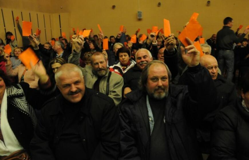 Daugiabučių namų savininkų bendrijos "Bandužiai" susirinkimas