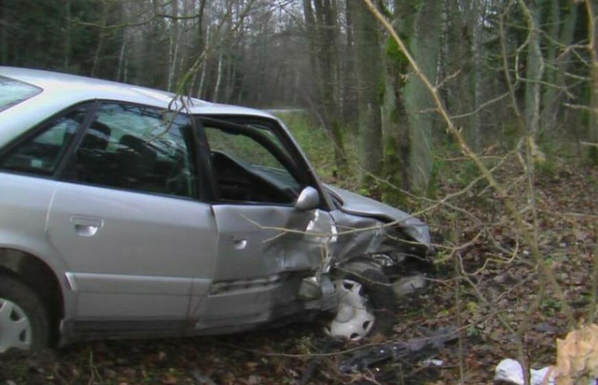 Avarija Girulių kelyje