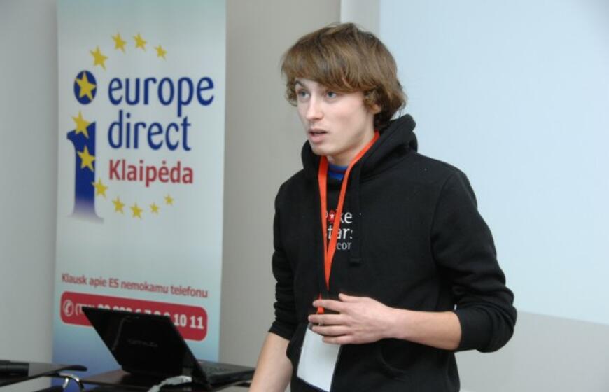 Klaipėdoje vyko "Europos debatų" renginys