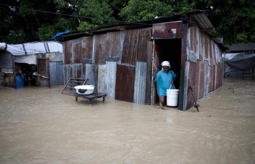 Haityje siautėja uraganas "Tomas"