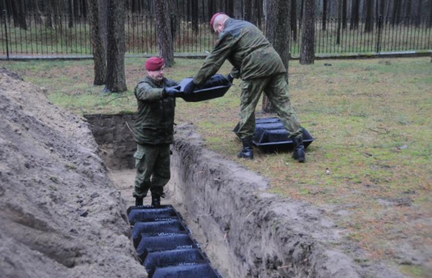 Klaipėdoje perlaidojami vokiečių karių palaikai
