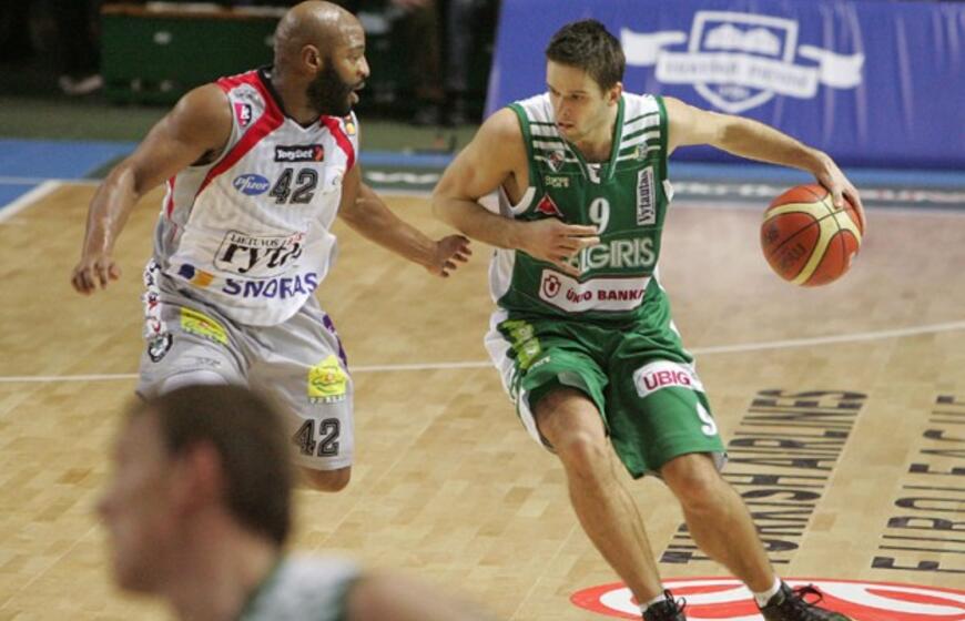 LKL rungtynės: Kauno "Žalgiris" - Vilniaus "Lietuvos rytas"