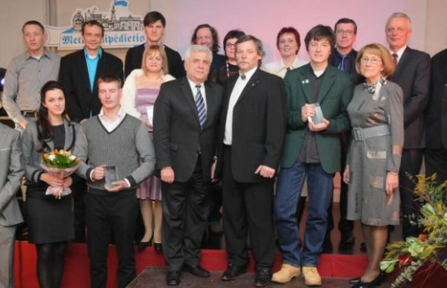 "Metų klaipėdietis 2010" ceremonija