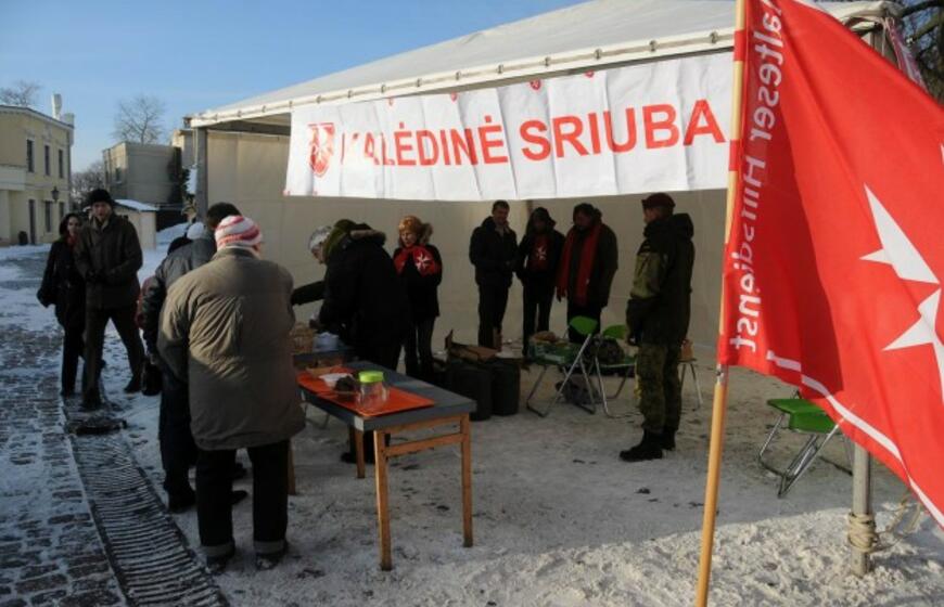 Maltiečiai vaišino senelių sriuba