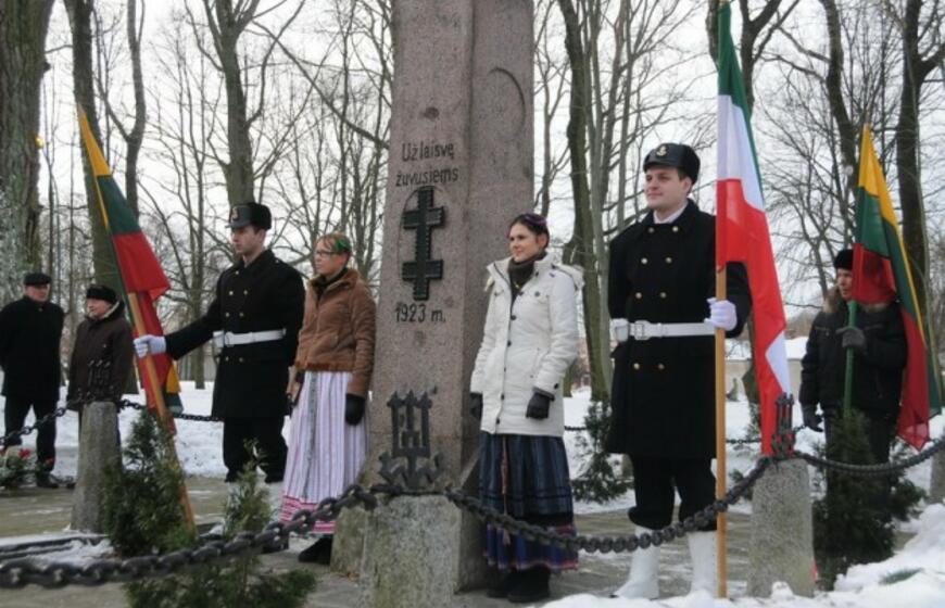 Pagerbė žuvusius sukilimo dalyvius