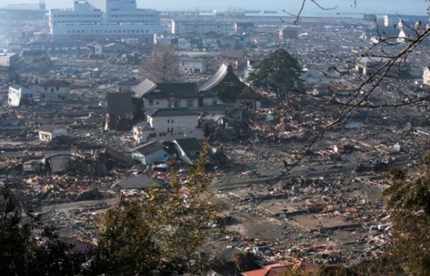 Vaizdai iš stichijų nusiaubtos Japonijos