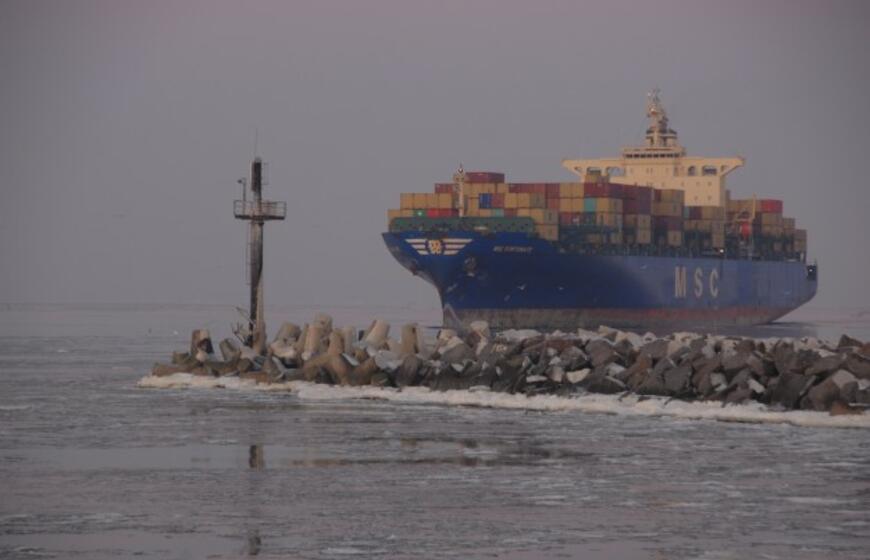 Klaipėdos uoste - rekordinis laivas