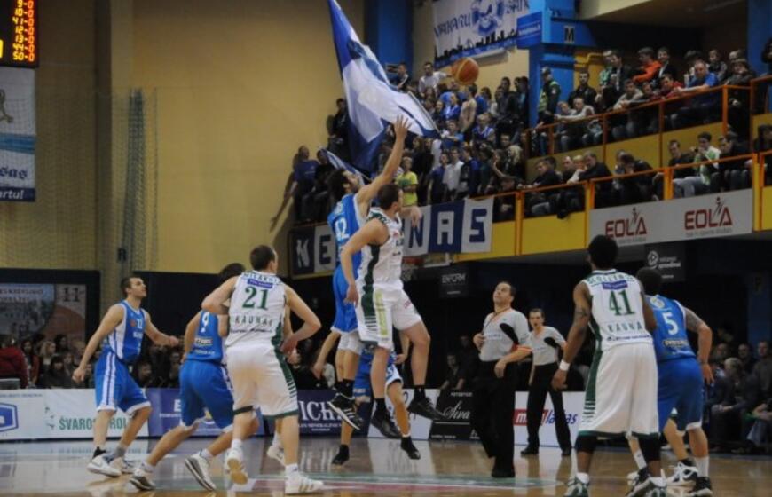 "Neptūnas garbingai priešinosi "Žalgiriui"