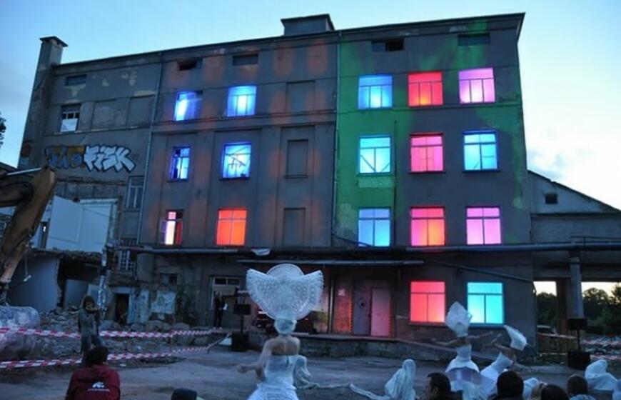 Klaipėdos kultūros fabriko statybų pradžia