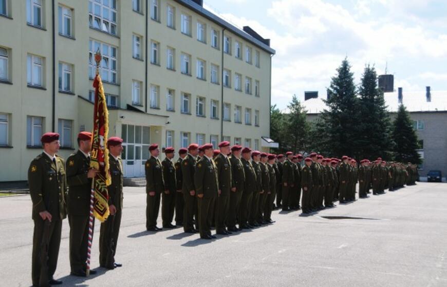 Iškilmės LDK Butigeidžio dragūnų mokomajame batalione