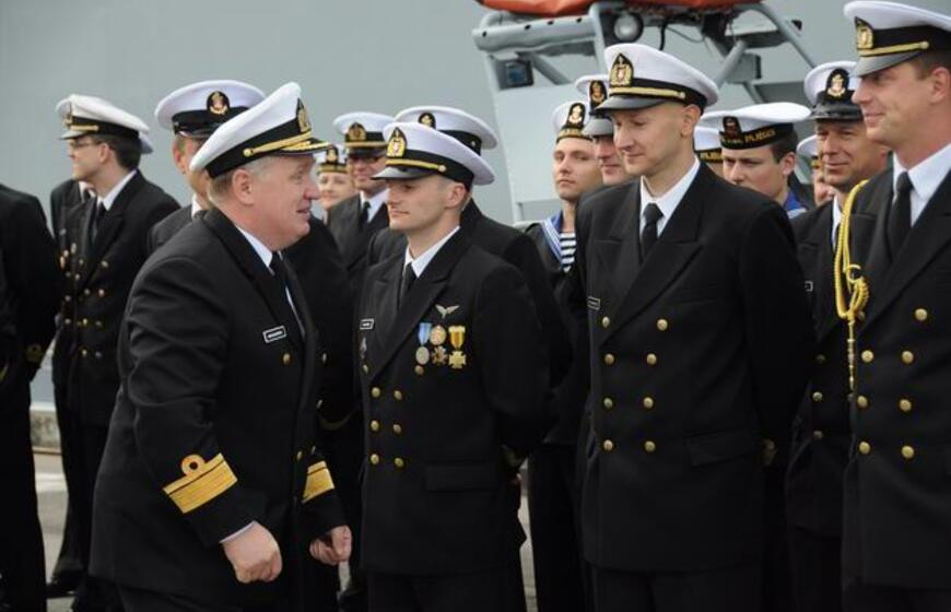 Karinės jūrų pajėgos švenčia atkūrimo metines