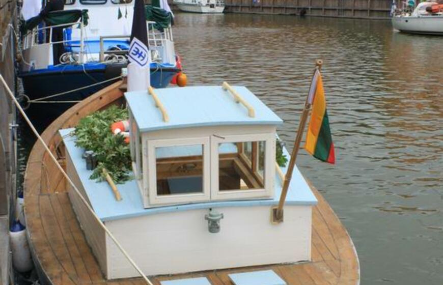 Žvejų valties dorės krikštynos