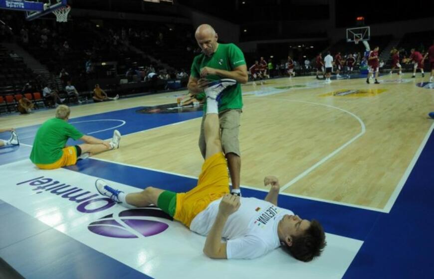 Švyturio arenoje - pirmosios krepšinio varžybos