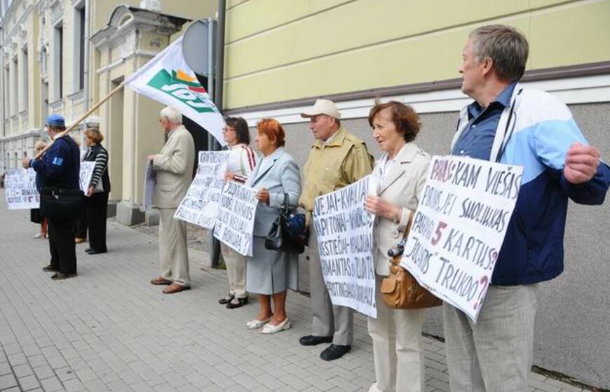 Piketas dėl piketų